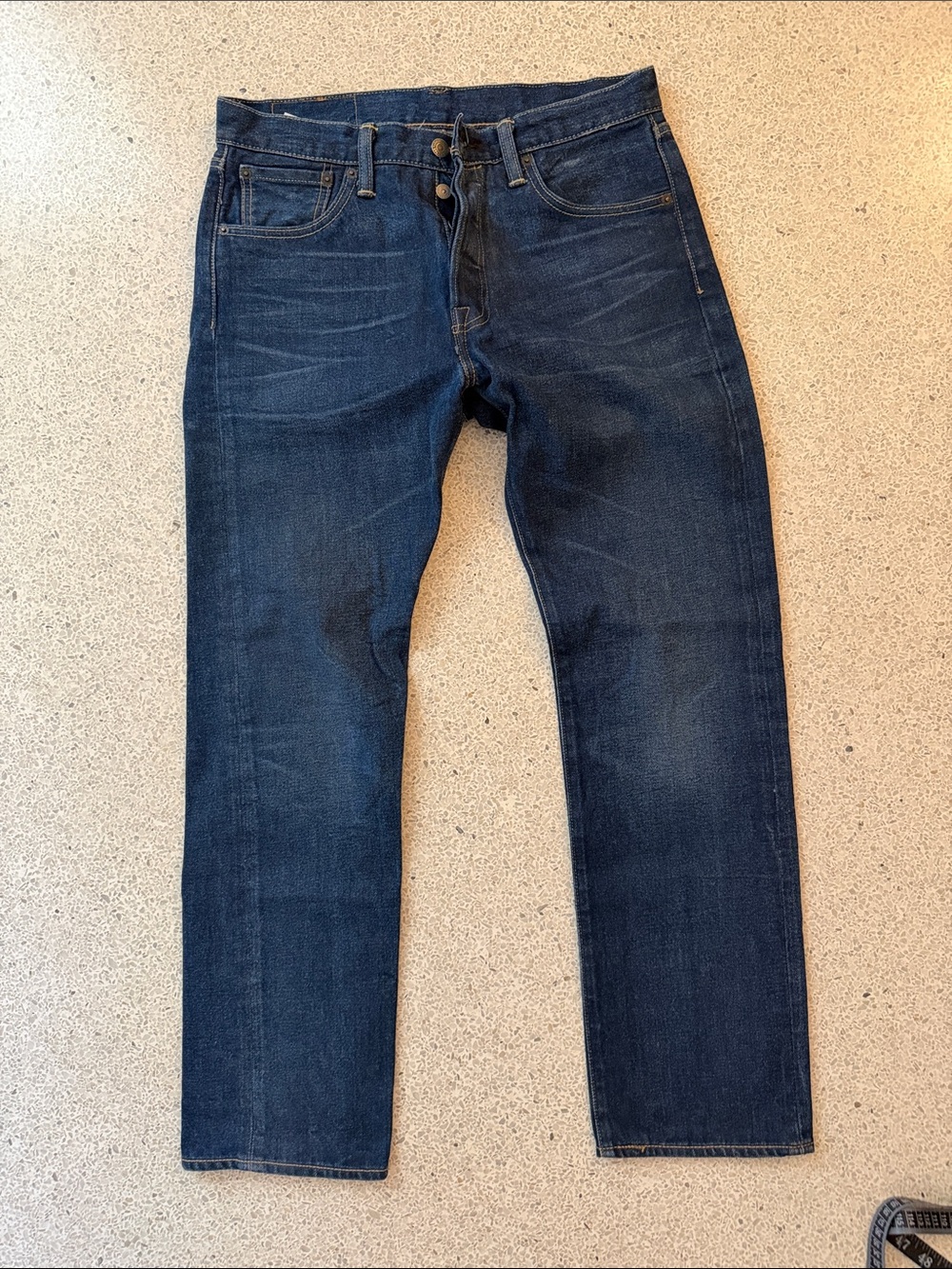 Levi's 501 Premium Men's Indigo Straight Jeans 30 x 30